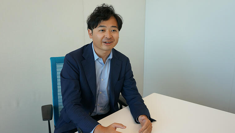 デジタル推進第一部 デジタル・データ活用推進課 主任 鹿毛 健広氏