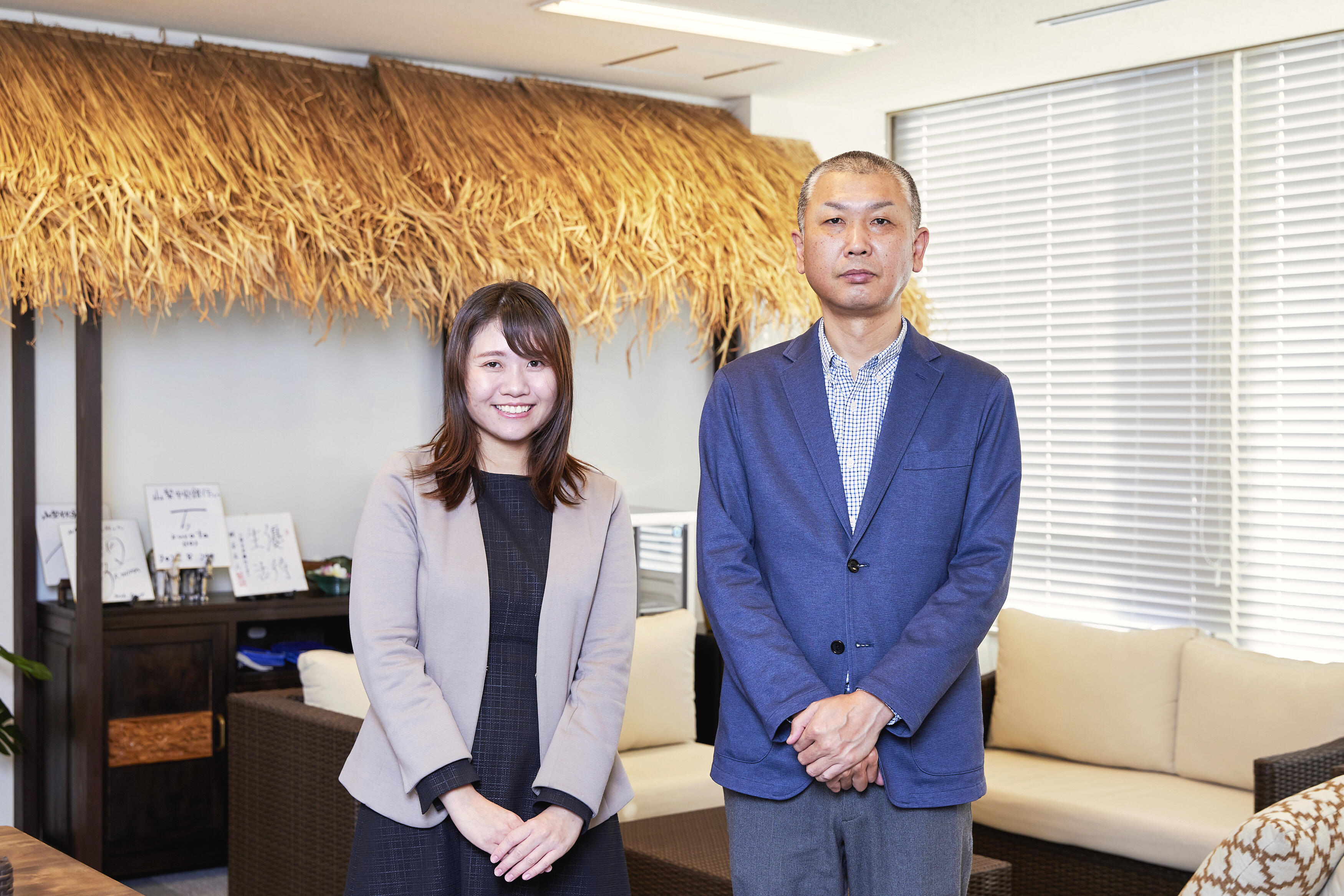 経営企画部　DX・イノベーション推進室
DX推進チーム 林 希 氏 (写真左)
経営企画部　DX・イノベーション推進室
室長 窪沢 崇 氏 (写真右)