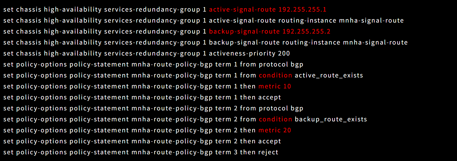 MNHAコンフィグサンプル