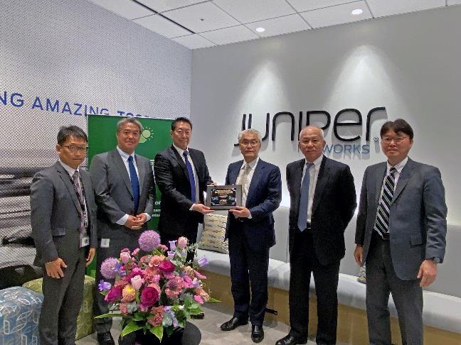 双日テックイノベーションは、2023年にジュニパーネットワークス(現:HPE Juniper Networking)
より国内初となる世界最高評価のサポートサービスパートナーを受賞している(詳細はこちらのプレスリリースをご覧ください)