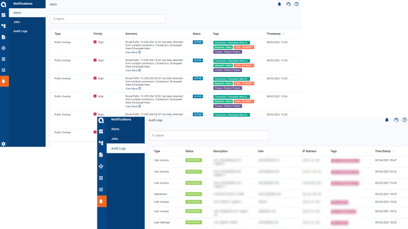 通知から即座に障害を検知