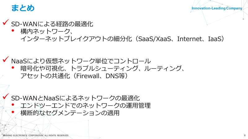 SD-WANとNaaSによるネットワークの最適化