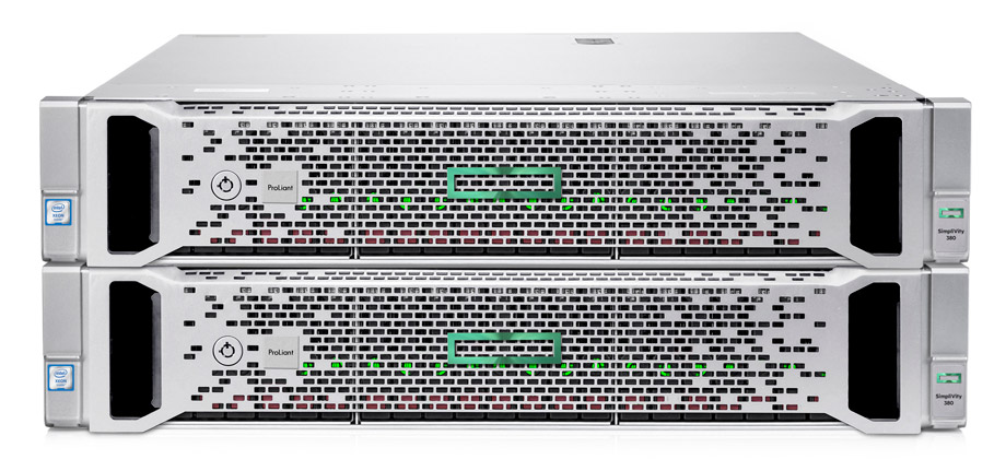 HPEのハイパーコンバージド主力製品「HPE SimpliVity 380」