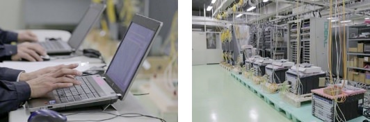 出荷前に自社ラボで個体検査