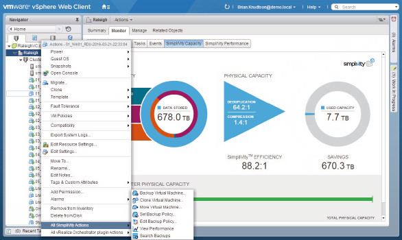 VMware vCenterですべてを一元管理