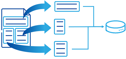イメージ分割を使用して機微情報は保護しながら入力