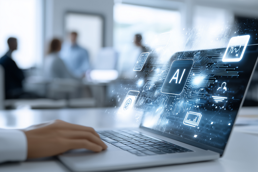 標準搭載されたAIで業務を大幅に効率化