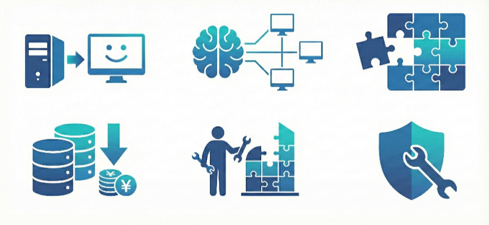 老朽化したシステムのリプレース