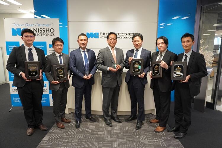 ジュニパーネットワークス・日商エレ関係者一同