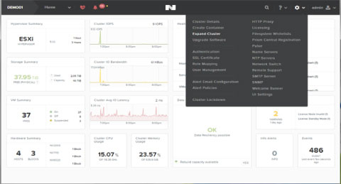 Nutanix パフォーマンス監視と障害切り分けがワンクリックでできる